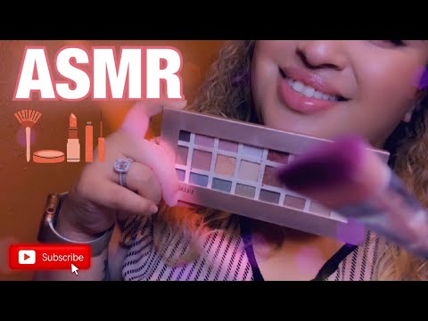 ASMR| PERSONAL ATTENTION| Doing your eyeshadow & eyebrows| Up close whispering 😴