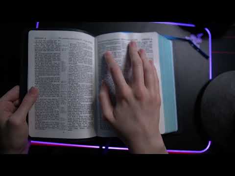 Bible ASMR Reading The Book Of Genesis (KJV) (Chapter 1-3)