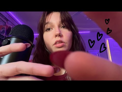 ASMR | CHOATIC upclose personal attention🎧✨ (lotion sounds, positive affirmations, + more)