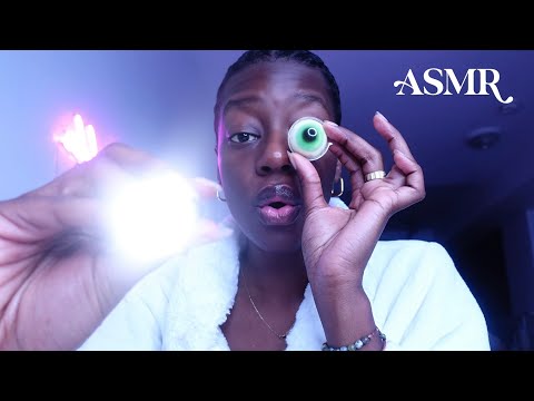 ASMR DOCTOR GIVES YOU A NEW EYEBALL! 👁️ (Doctor Eats Your Pink Eye PT. 2) + Mouth Sounds