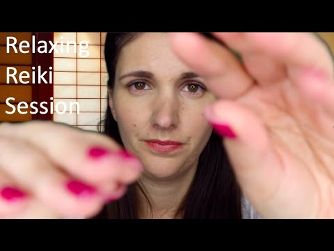 ASMR Relaxing Reiki session roleplay (personal attention, hand movements)