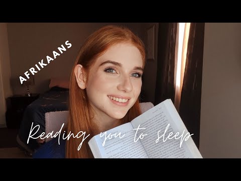 ASMR | Reading You to Sleep in Afrikaans 🤍.