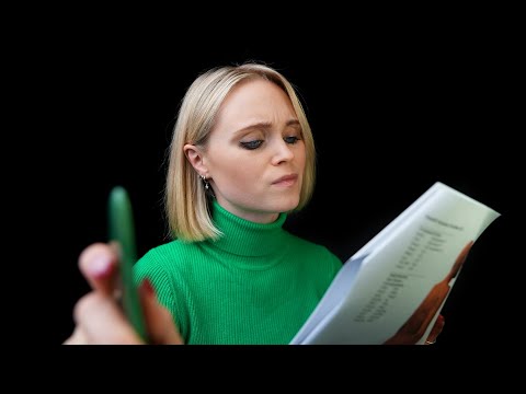 ASMR | Student practices ACUPRESSURE on YOU