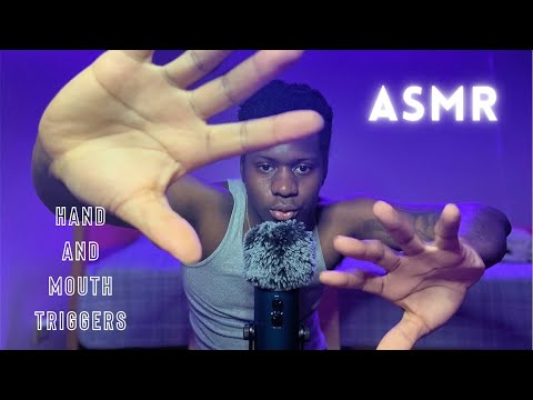 ASMR Fast & Aggressive Mouth Sounds and Hand Movements #asmr