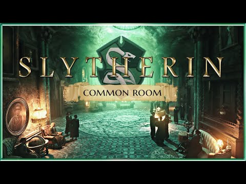 The Slytherin Dungeons Common Room ◈ Ambience & Soft Music