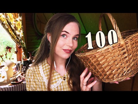 100 Triggers in 5 Minutes ASMR [COUNTRYSIDE & VINTAGE]