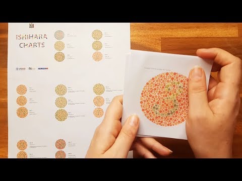 [ASMR] What Are These Numbers Supposed to Be? (Color Blind Charts)