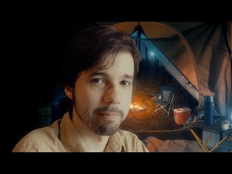 🏕️ Camping with Friends [ASMR] + Reading in Portuguese ⋄ Normal Roleplay