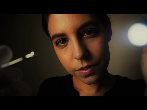 {ASMR} Dermatologist Exam Role Play | Gloves, Cleaning, Soft-Spoken,  Personal Attention