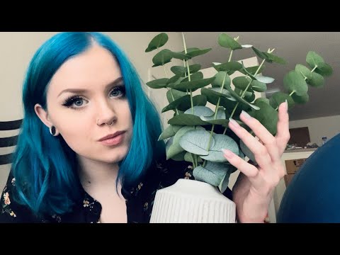 IM BACK!! 💙 Tingly visual triggers ft. tapping + scratching ASMR