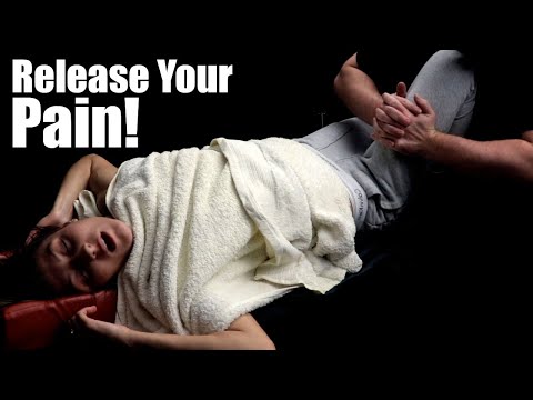 Back Pain Gone! How I FIX A TIGHT BACK! REAL Massage Session