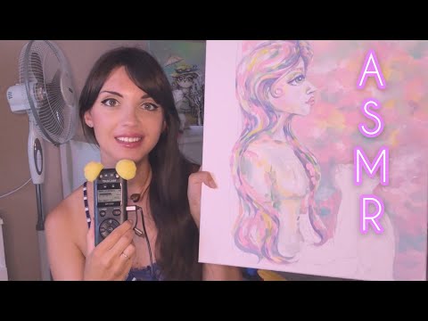 АСМР/ ASMR Рисую твой портрет красками