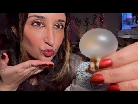 Blowing you Kisses 💋 ASMR Bubblegum Blowing, Reverse Snapping, Chewing