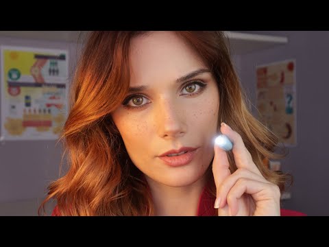 ASMR Dr. Starling Treats Your Sunburn , Face Touching , Face Massage , Soft Spoken Roleplay