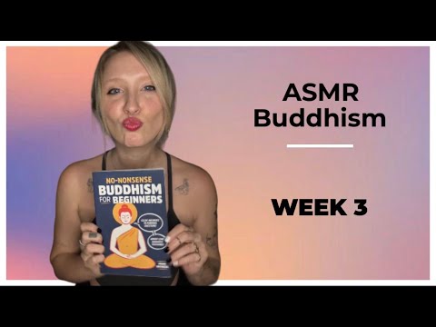 ASMR Reading about Buddhism | Reality vs Perception