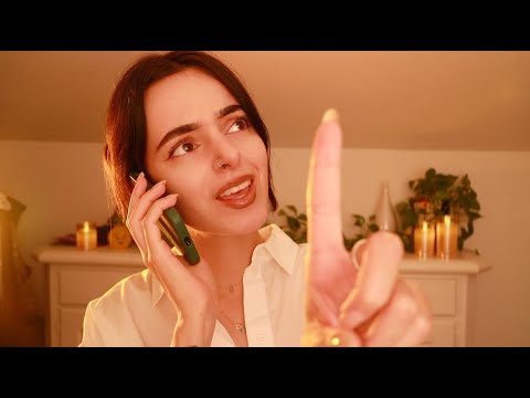 ASMR Close Your Eyes ✨ Broken Telephone, Ear-to-Ear Tests, Word Games ✨ Follow My Instructions