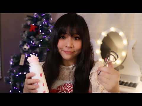 ASMR | Whispered Holiday Makeup ASMR 💄