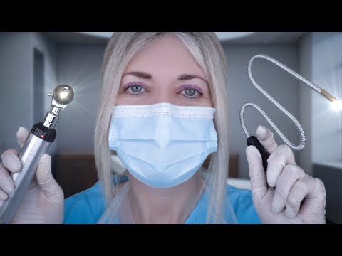ASMR Ear Cleaning & Experimental Brain Cleaning - Amazing New Sounds! Otoscope, Fizzy Drops, Gloves