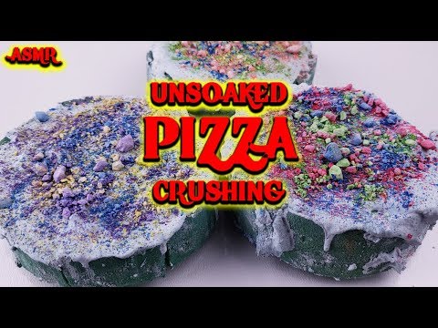 ASMR Satisfying Unsoaked Pizza Crushing - Relaxing ASMR Sleep