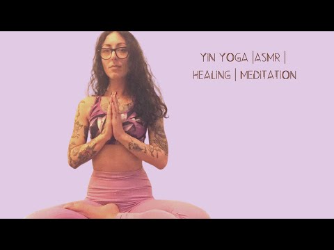 YIN YOGA | ASMR GUIDED MEDITATION | RESTORATIVE | DEEP HEALING